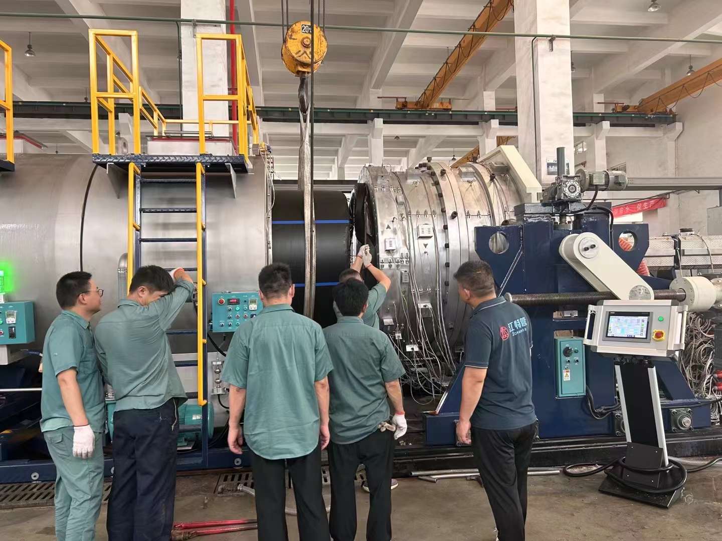 Dar vienas PE1600 linijos tobulas bandymas